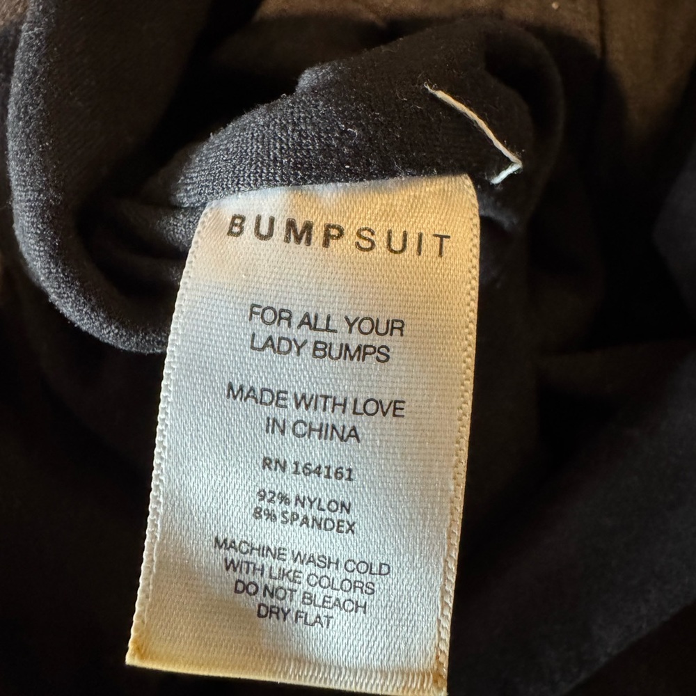 The Gigi Unitard Bumpsuit Maternity Jumpsuit Size L Only Worn Once! Black - Picture 8 of 12